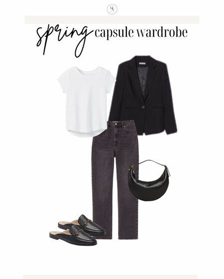 Black blazer outfit idea, ways to wear a black blazer 

#LTKSpringSale #LTKSeasonal