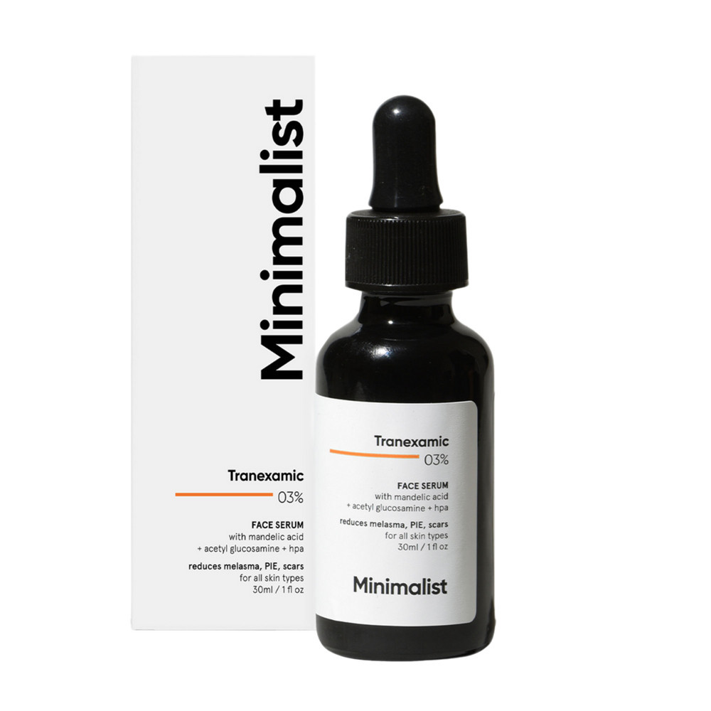 Minimalist Tranexamic Acid 03% Face Serum, Reduces Acne Scars, Melasma, PIE & PIH | Ulta