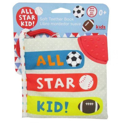 Kids' Preferred Little Sports Star Soft Book Gray | Target