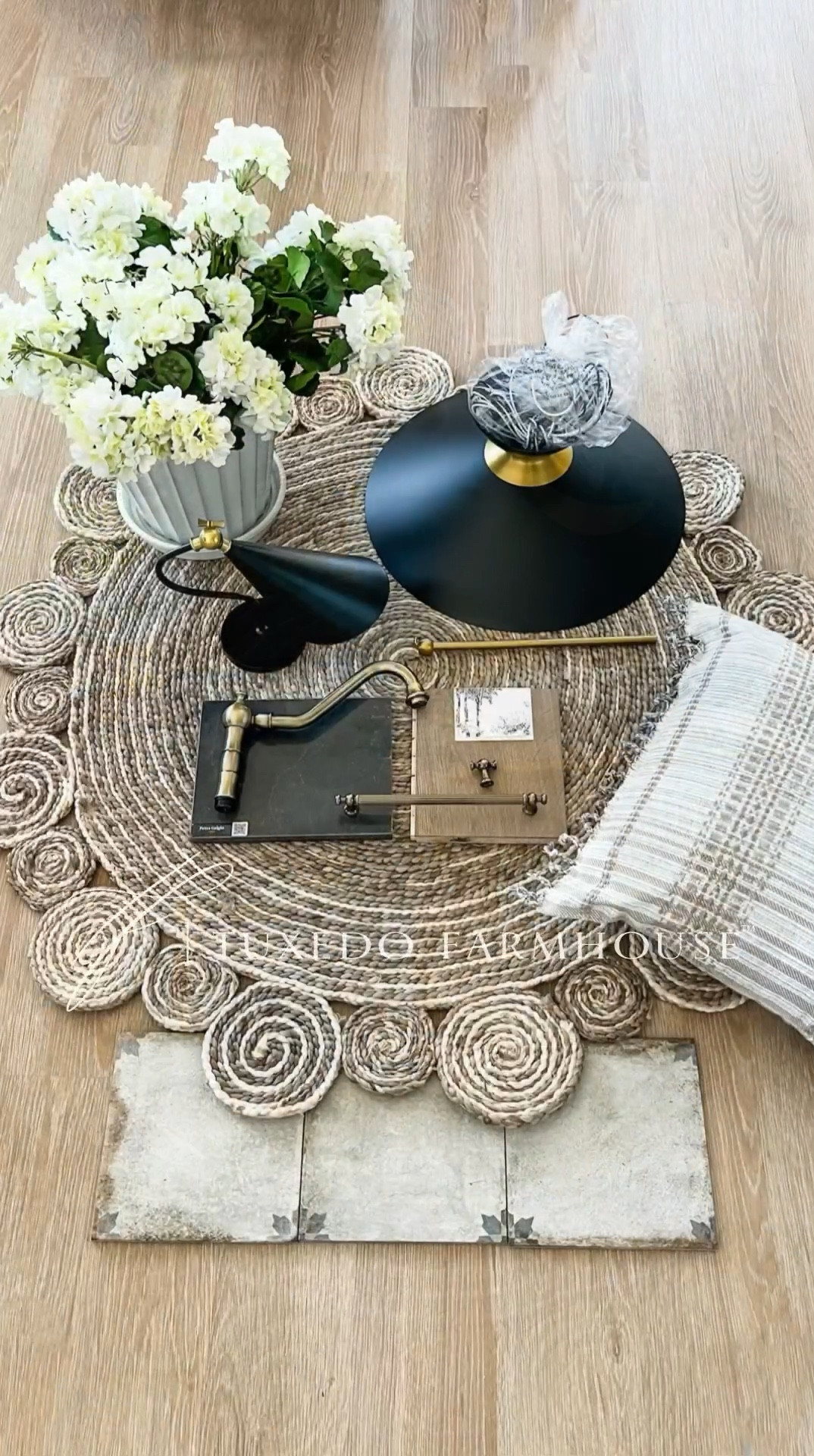 These are all the selections for my laundry room. Everything is linked but the quartz. It’s by Vadara/UGM. The jute rug is Marshalls, so it will sell out fast  The Walmart pillow won’t go in there but it is the perfect color and so affordable.

#LTKfindsunder50 #LTKhome #LTKVideo