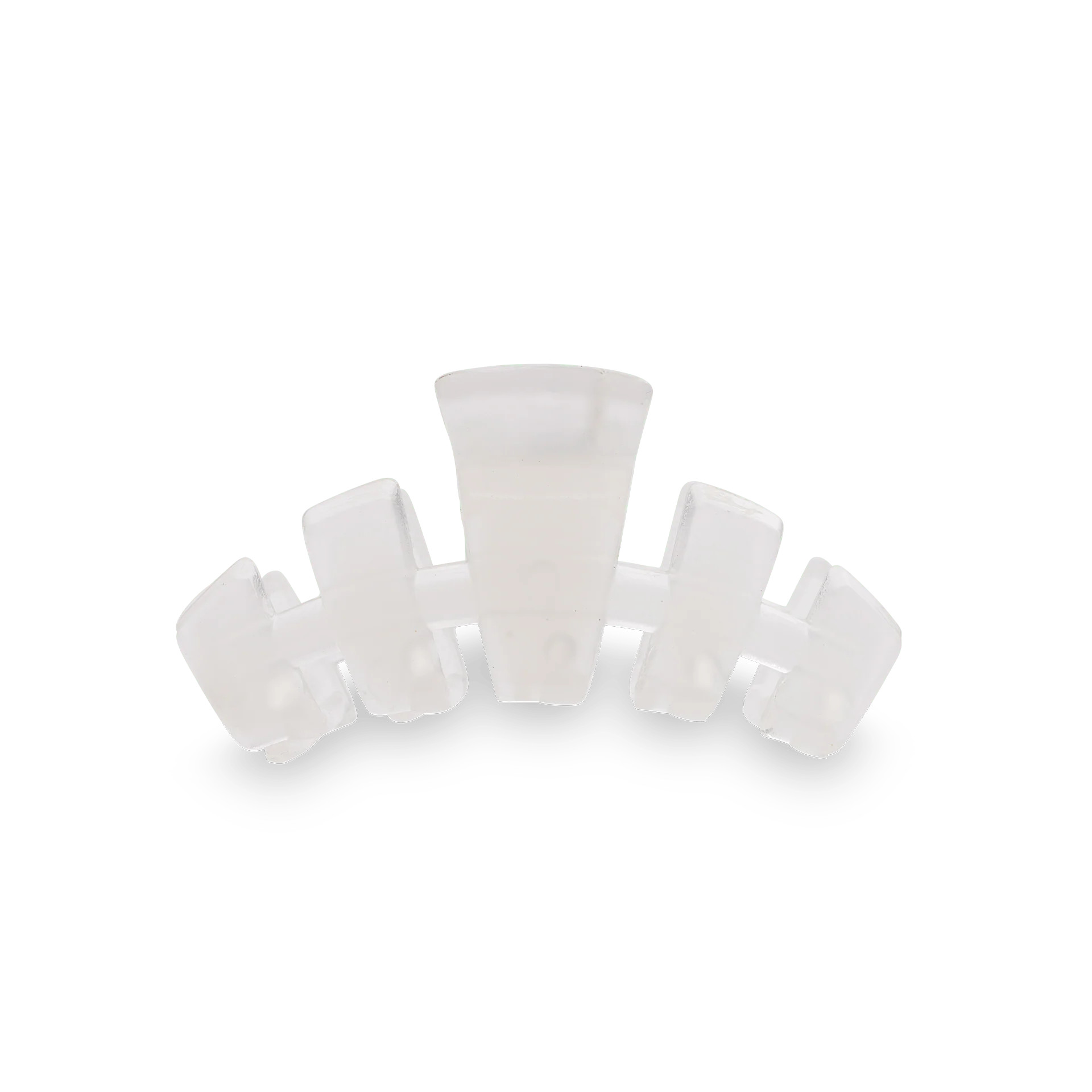 Classic Coconut White Tiny Claw Hair Clip | TELETIES