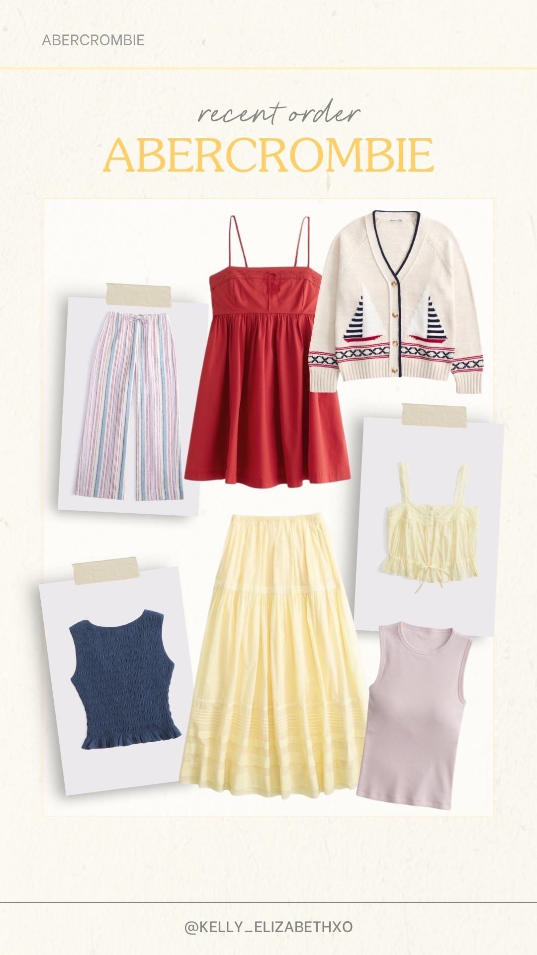 My recent Abercrombie order 

#LTKSeasonal #LTKMidsize #LTKTall