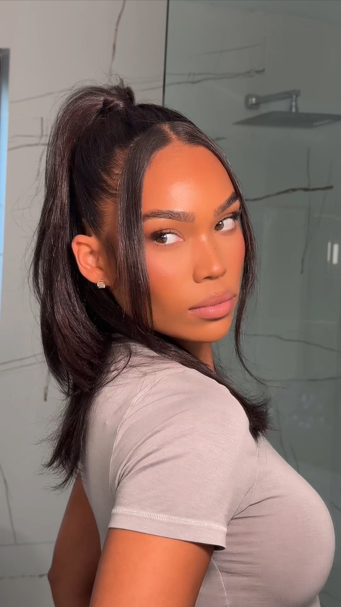 Pinky blush moment 💗