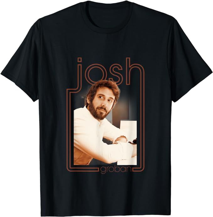 Josh Groban Official Harmony Photo Black Tee T-Shirt | Amazon (US)
