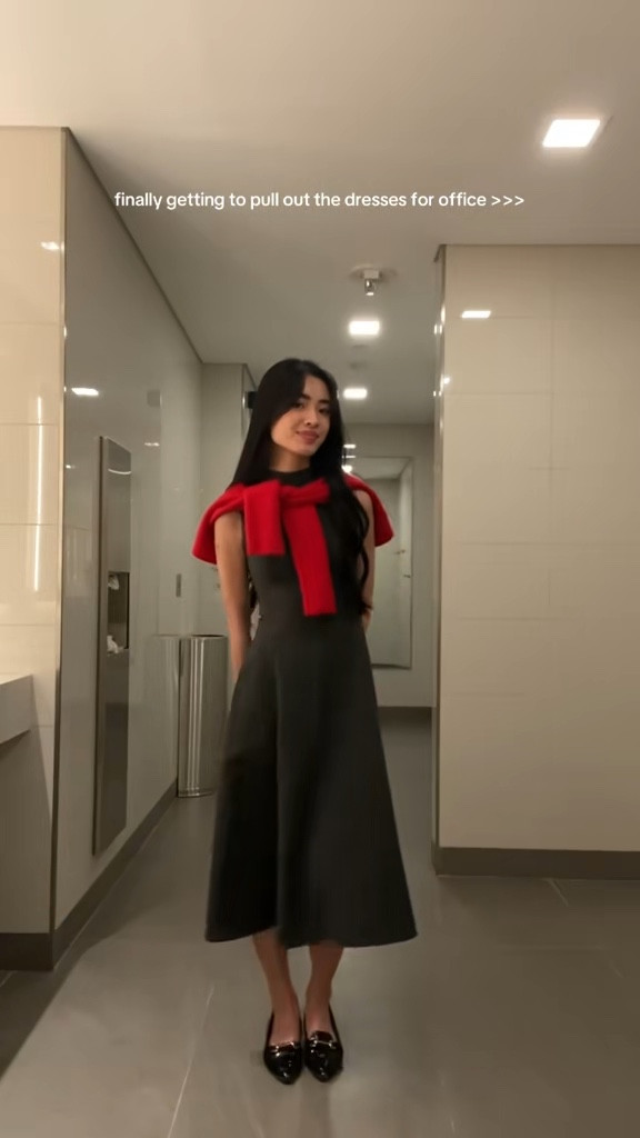 corporate girlie office outfit inspo! (red cardigan)

#LTKfall #LTKworkwear #LTKmodest