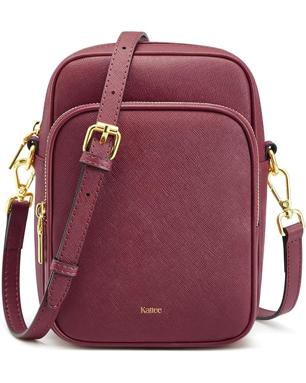 Kattee Leather Crossbody Bags for Women, Small Genuine Leather Purses Handbags, Shoulder Cross Bo... | Amazon (US)