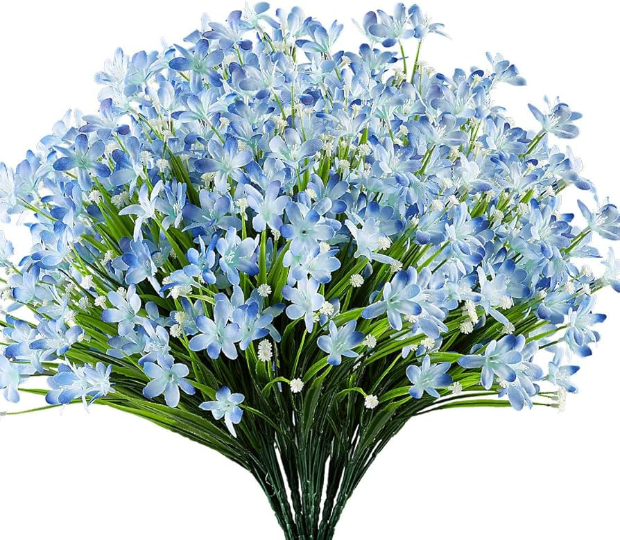 6 Bundles Artificial Daffodils Flowers, Fake Artificial Greenery UV Resistant No Fade Faux Plasti... | Amazon (US)