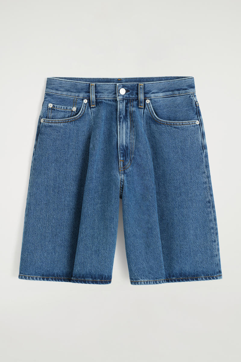 Wide-Leg Denim Shorts | COS (US)