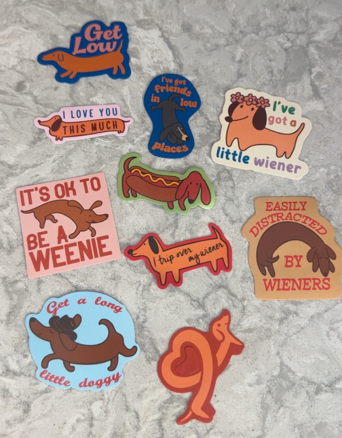 Dachshund stickers!
