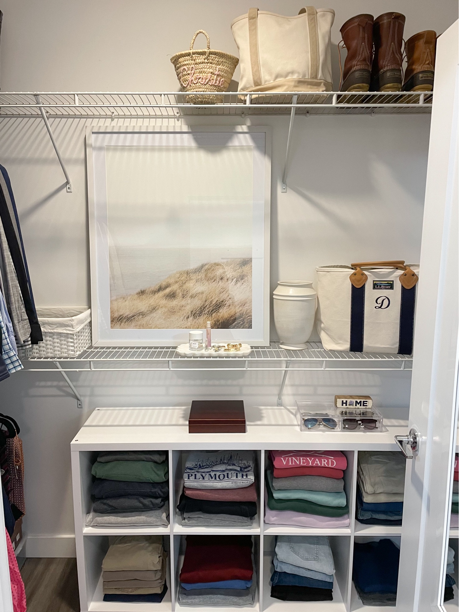 Apartment closet organization, Target organizing finds, wire shelves, organized closet 

#LTKHome