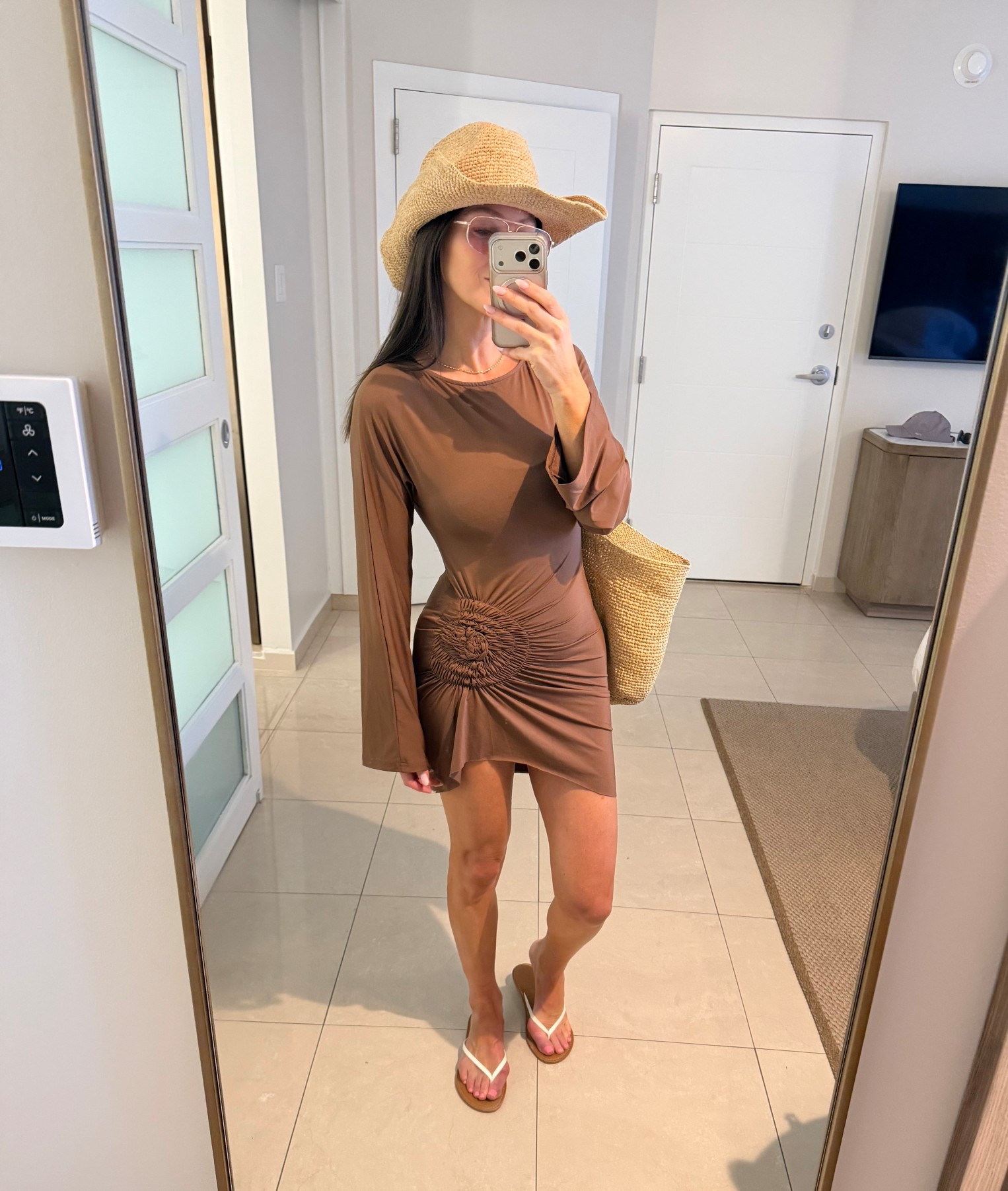 If this isn’t the cutest bathing suit cover up/dress. The material is light-weight and it feels like an outfit. I’m wearing my true size small  

#LTKootd #LTKTravel #LTKOver40