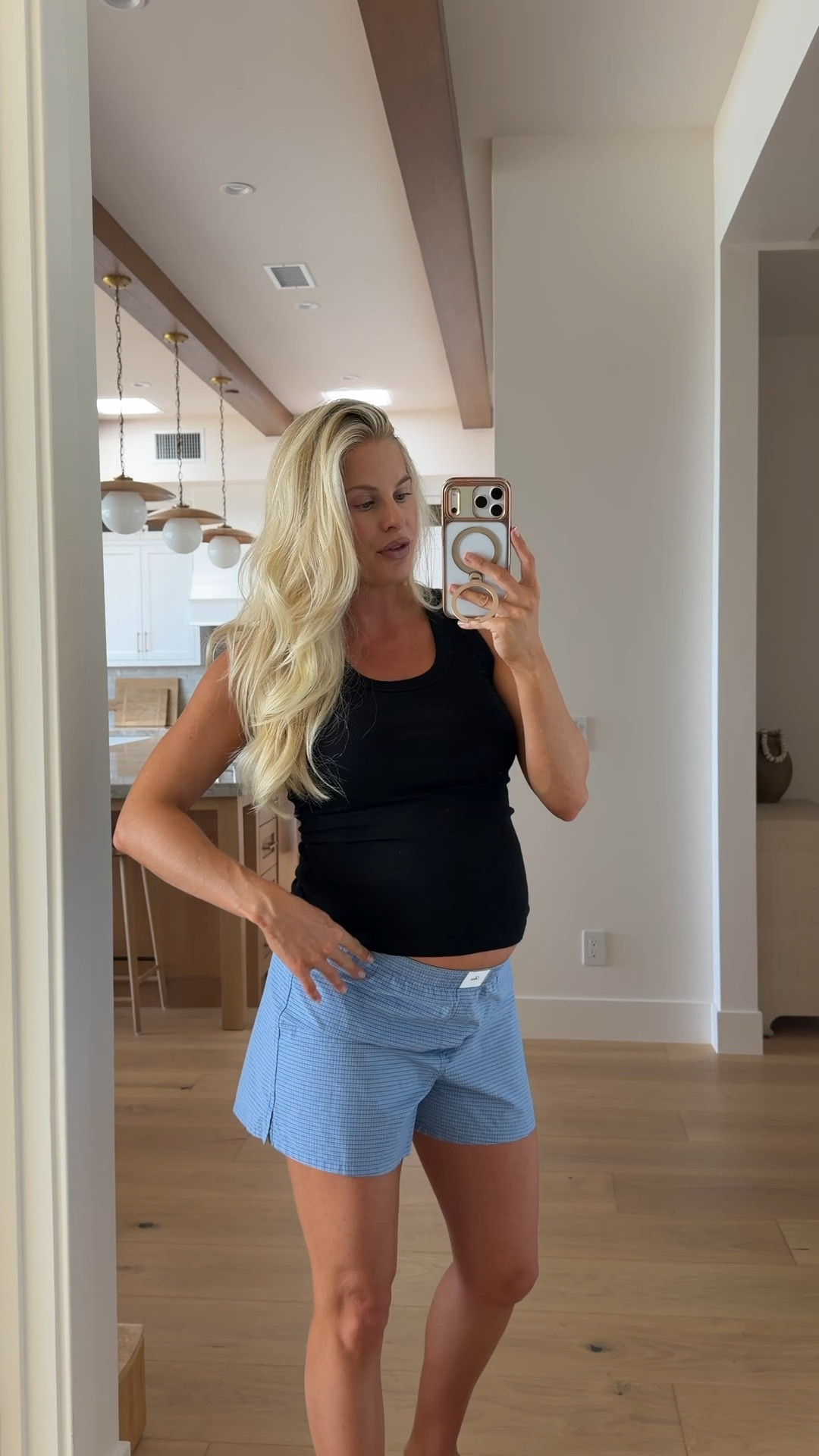 Wearing a medium in tank & shorts (sized up for pregnancy - Sam check frch bl/wt), shoes tts (linking similar)! #kathleenpost

Lounge wear, casual look, errands outfit, coffee run, bump friendly, maternity look



#LTKootd #LTKBump #LTKdayinmylife