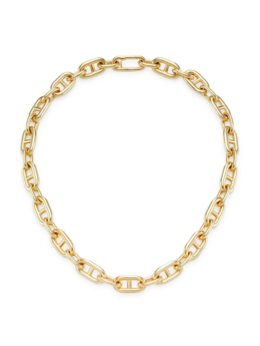 14K Yellow Gold Mariner-Chain Necklace | Saks Fifth Avenue