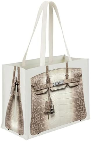 Chic Canvas Tote with Fashion-Inspired Print – Funny Gift Bag for Women, Stylish Holiday Presen... | Amazon (US)