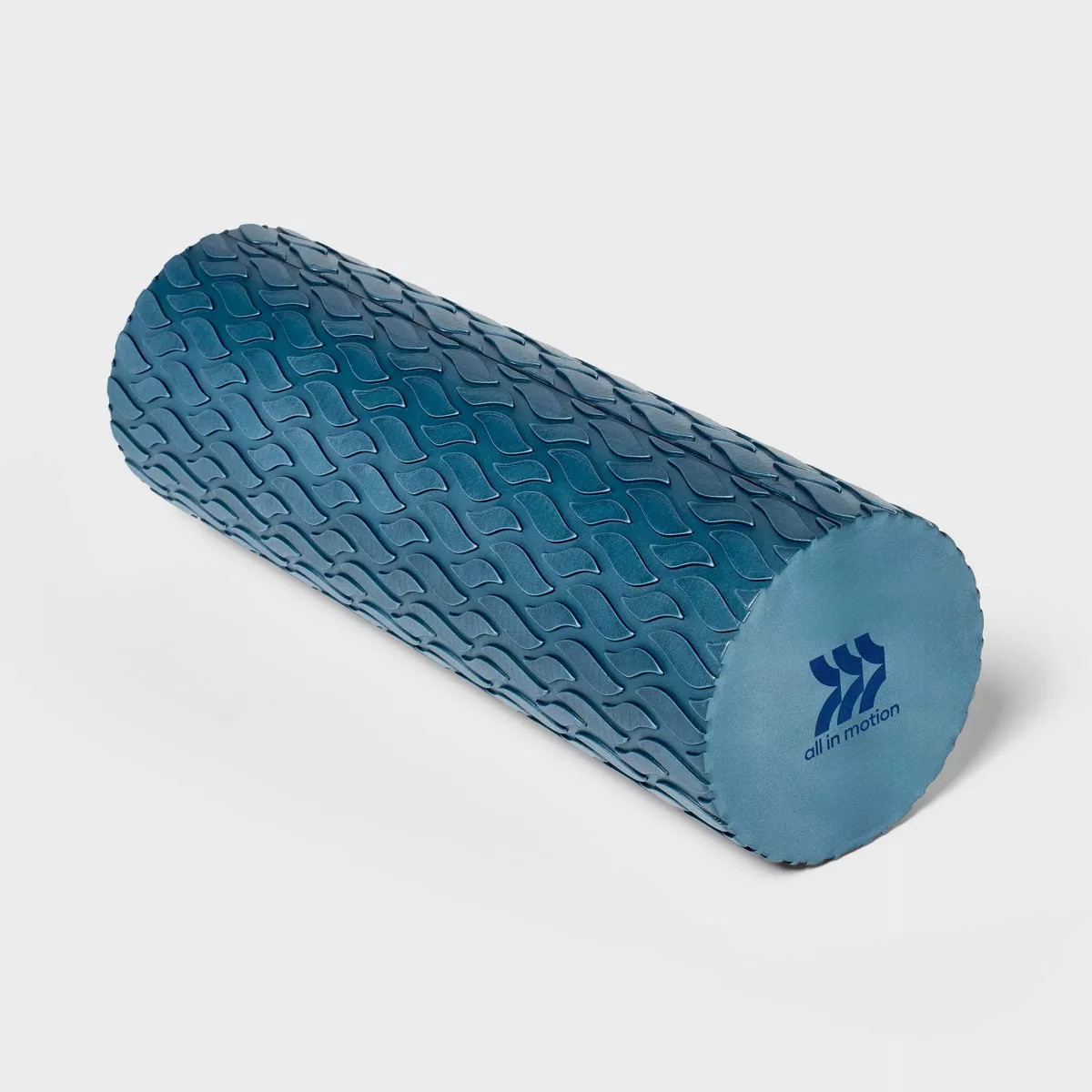 18" Textured Foam Roller - Navy Blue - All In Motion™: EVA Material, Whole Body Use | Target