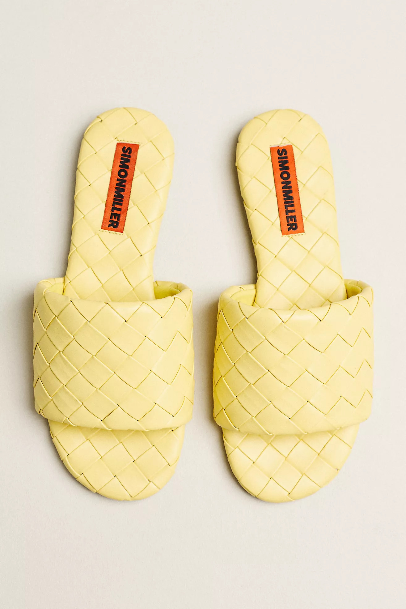 SIMONMILLER Salerno Woven Slides | Anthropologie (US)