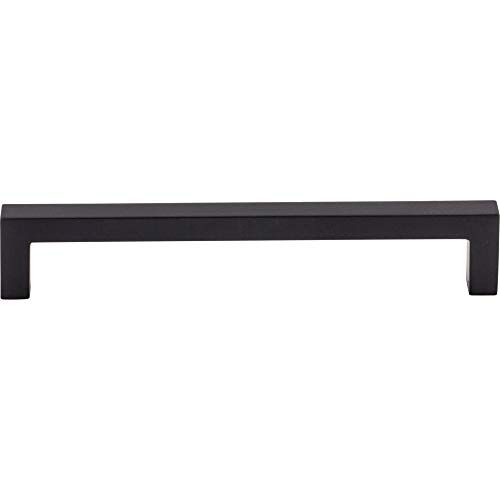 Top Knobs M1159 Nouveau III Collection 5-1/16" Square Bar Pull, Flat Black | Amazon (US)