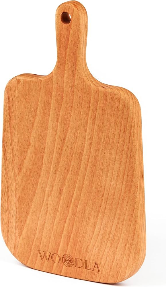 Small Cutting Board with Handle for Cheese, Bread, Vegetables & Fruits, 6x10 Inches, (CB-002, Sma... | Amazon (US)