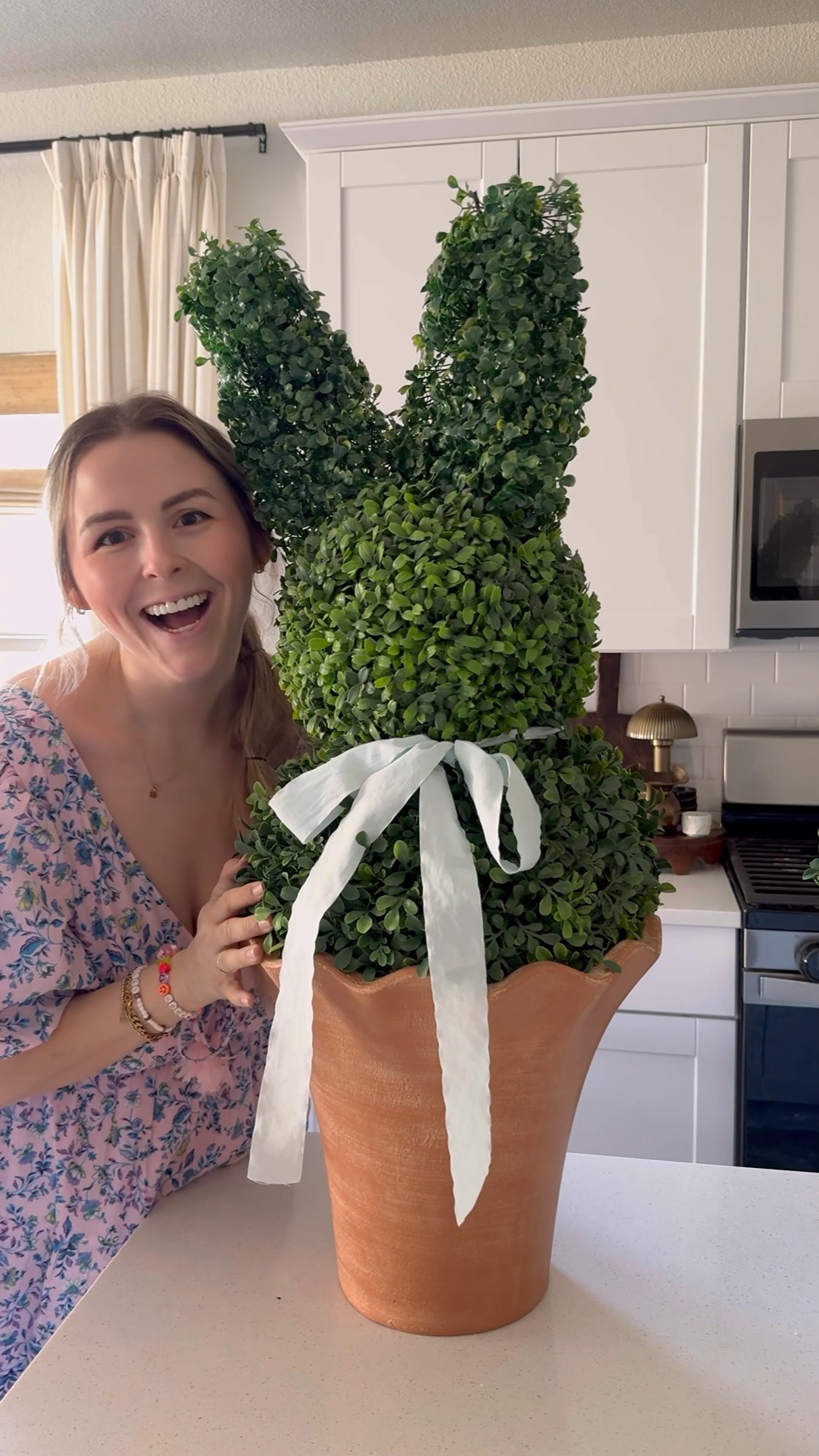 DIY viral bunny topiaries 

#LTKSeasonal #LTKWatchNow #LTKHome
