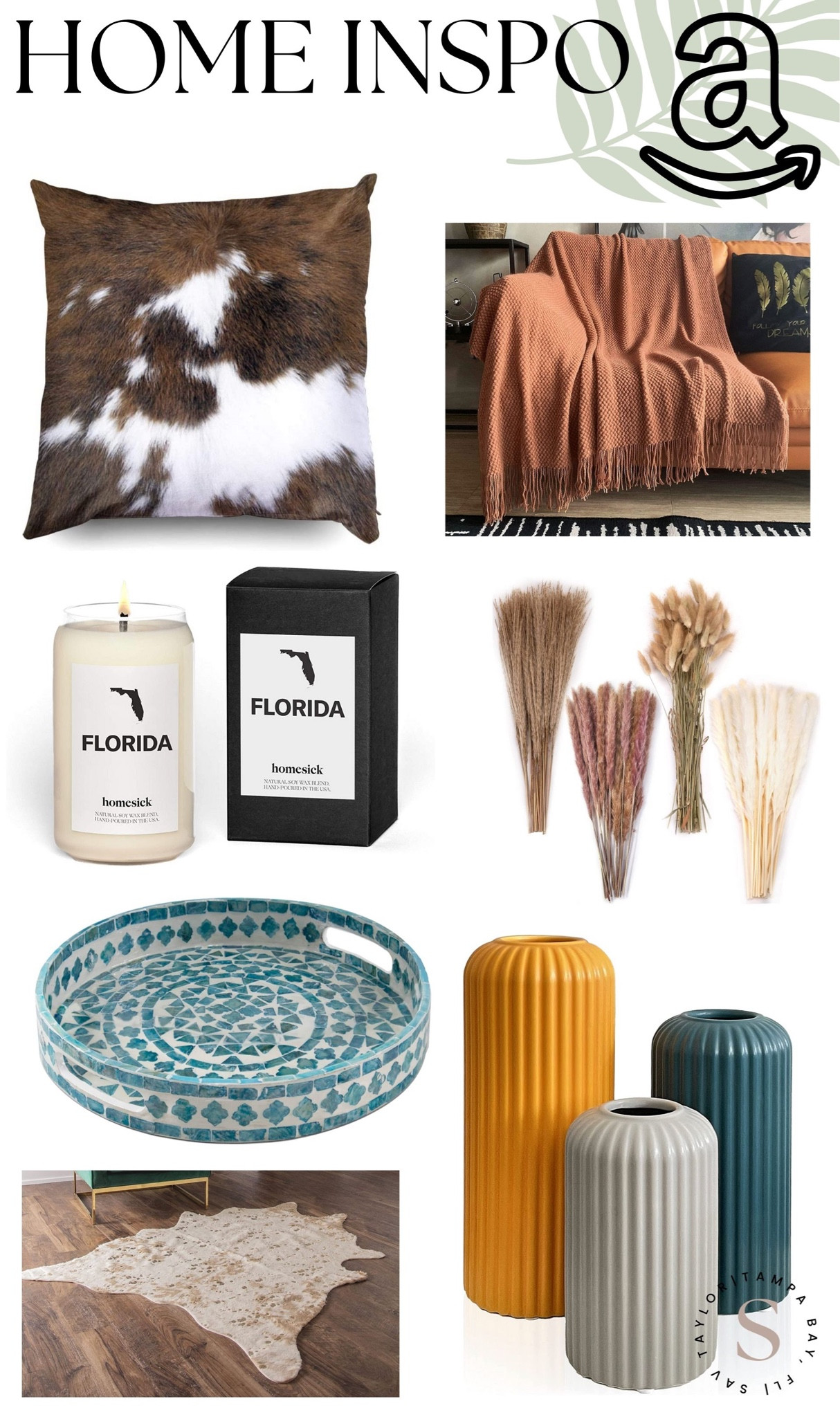 I was scrolling through Amazon looking at home decor and decided to put together a few of my favorite finds! I’d say my style is a mixture of boho and western with a little bit of coastal vibes. I actually already own the cow print pillow covers, my husband surprised me with them last year! They’re super easy to unzip, throw in the washer, and put back on. I love mixing different textures and colors throughout each room. 💕😍 

#LTKstyletip #LTKhome #LTKSeasonal