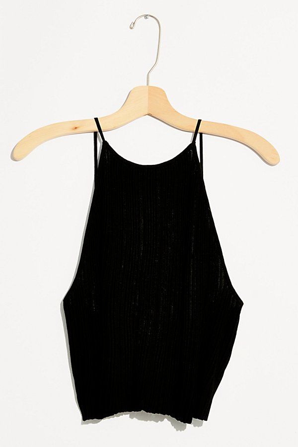 Take It Back Swit Crop by Intimately at Free People, Black, L | Free People (Global - UK&FR Excluded)