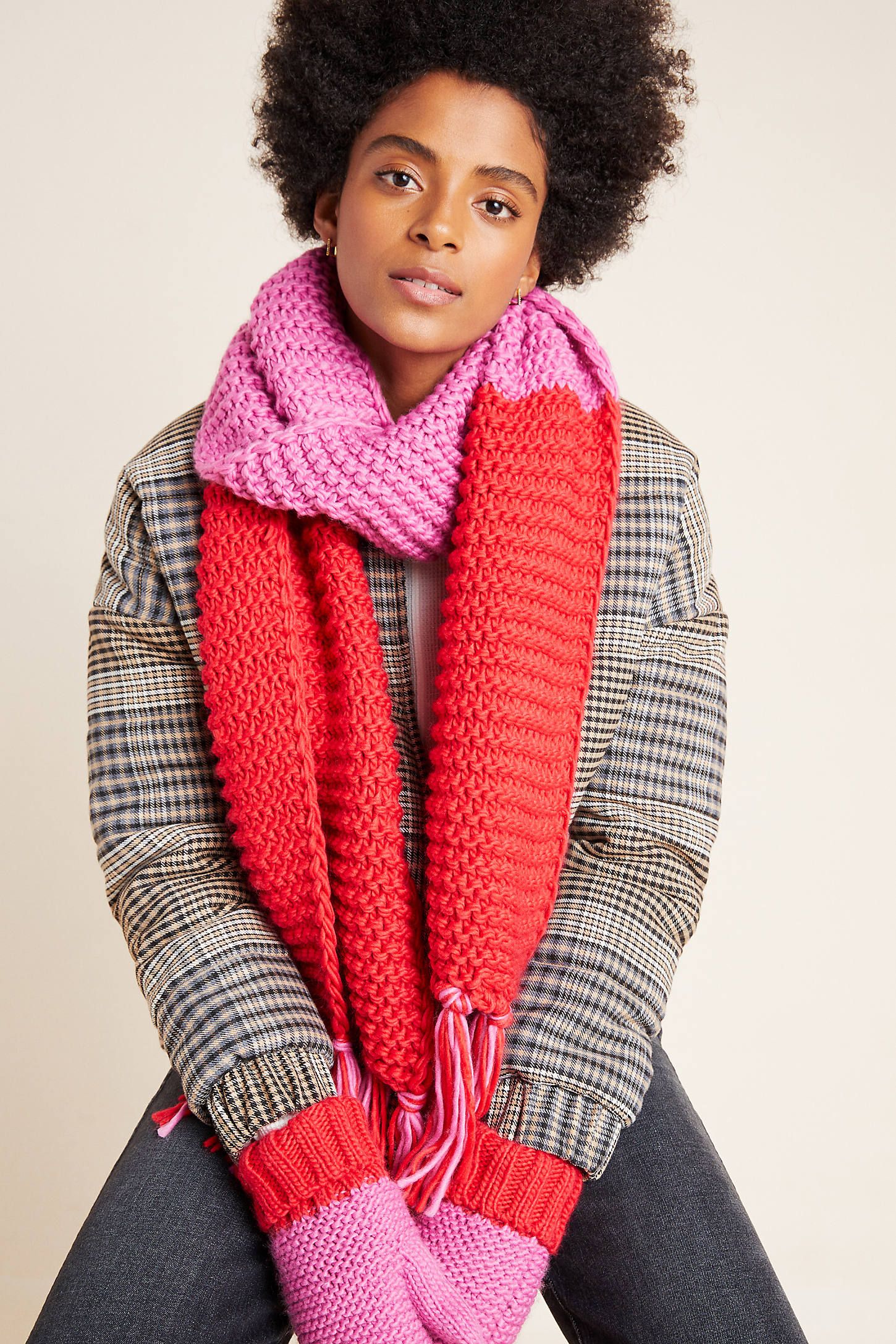 Marcella Colorblocked Scarf | Anthropologie (US)