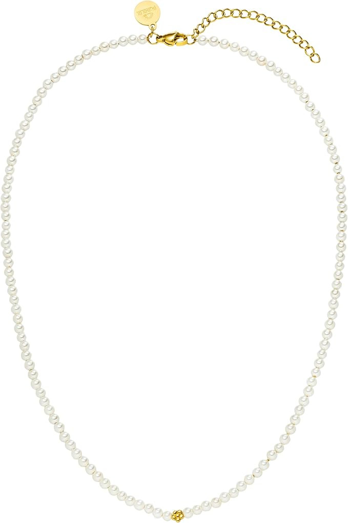 Purelei Shiny Bloom Kette Damen – Halskette Damen aus langlebigem Edelstahl – Wasserfeste Ket... | Amazon (DE)