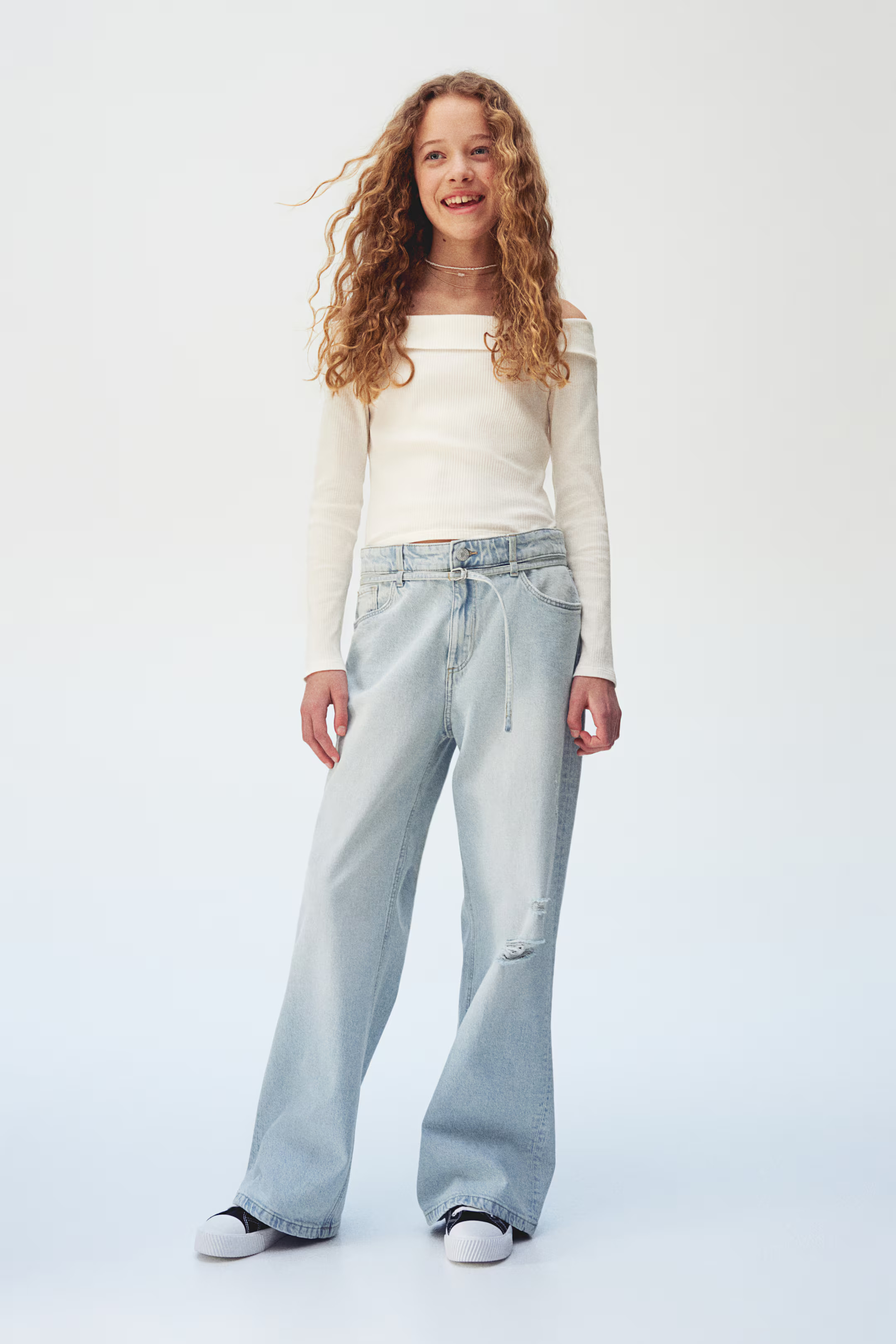 Baggy Fit Bootcut Leg Jeans | H&M (US + CA)