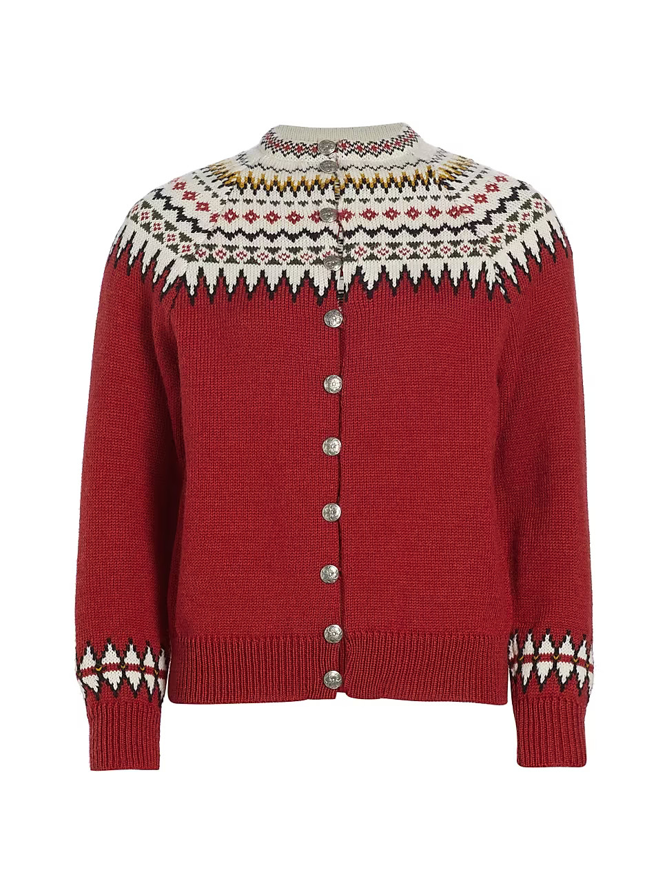 Oslo Fair Isle Wool Cardigan | Saks Fifth Avenue