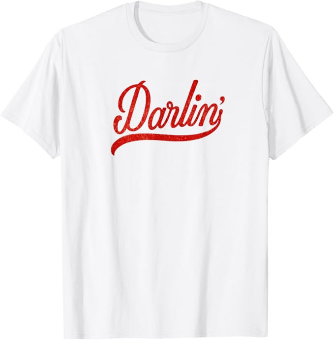 Darlin' Script Southern Graphic Retro T-Shirt | Amazon (US)