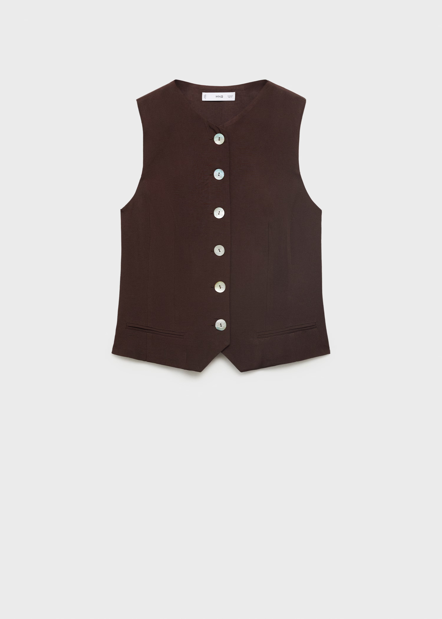 Suit waistcoat with buttons - Women | MANGO USA | Mango (US/MX/AU)