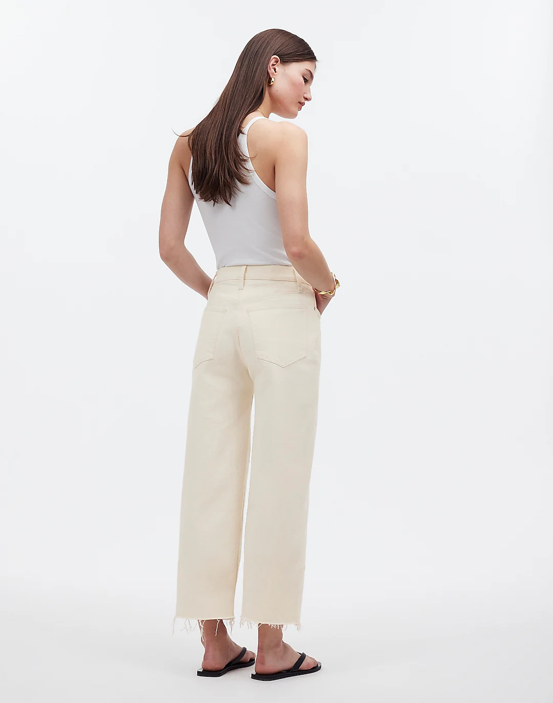 The Perfect Vintage Wide-Leg Crop Jean | Madewell