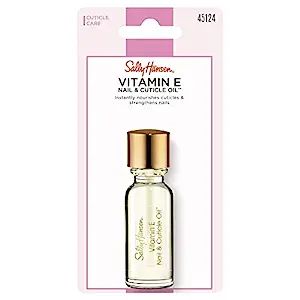 Sally Hansen Vitamin E Nail and Cuticle Oil, 0.45 Fl Oz, Packaging may vary | Amazon (US)