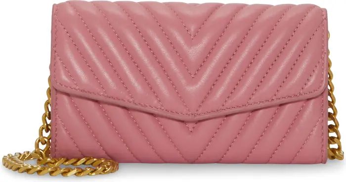 Vince Camuto Theon Quilted Wallet on a Chain | Nordstrom | Nordstrom