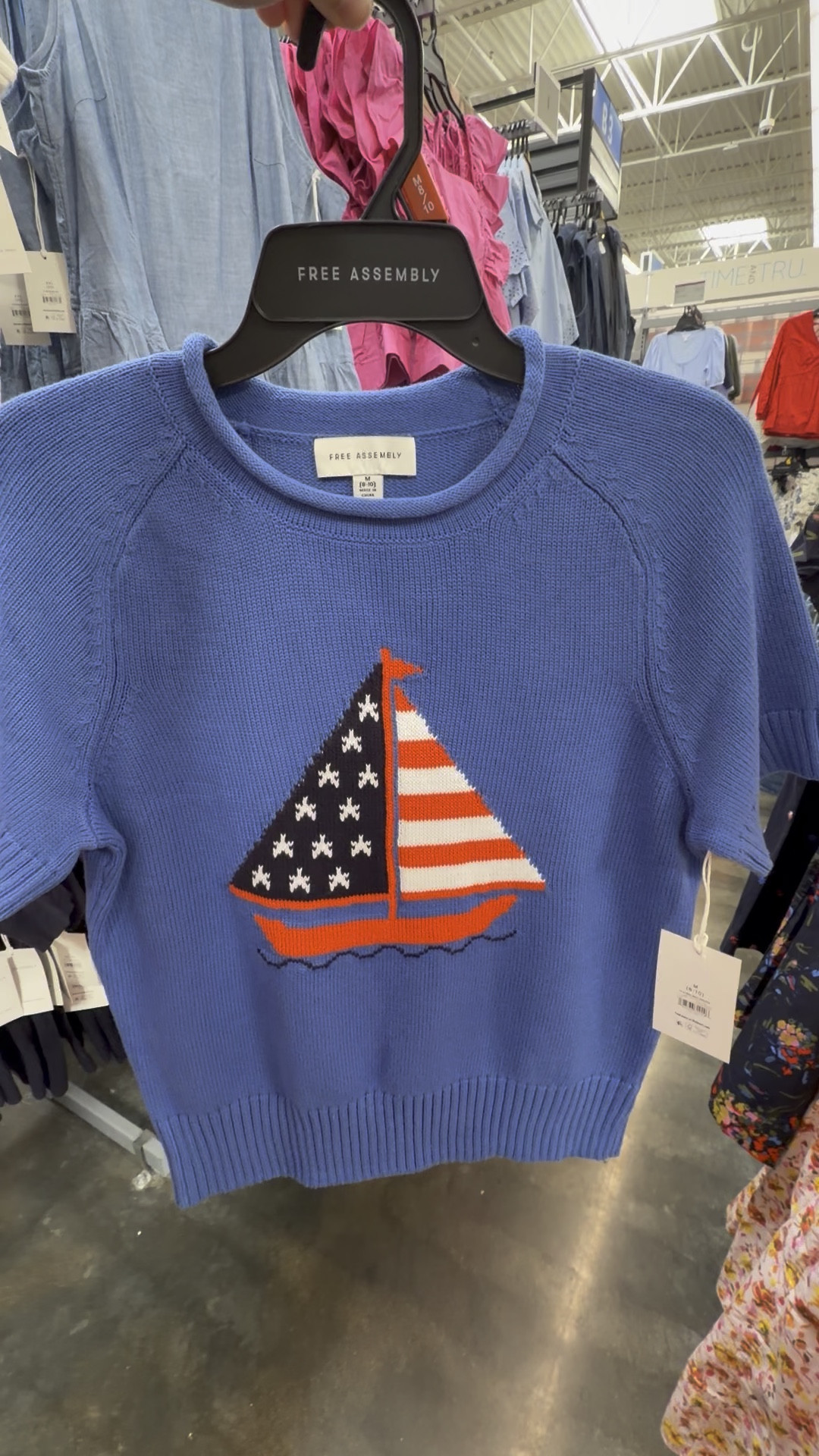 Fourth of July - $26; great quality, vibrant colors; perfect if you want the flag sweater but your location is too hot (like mine) 


#LTKstorytime #LTKvlog #walmart #flagsweater #july4th #summer #summeroutfit #budgetfriendly

#LTKU #LTKSeasonal #LTKOver40