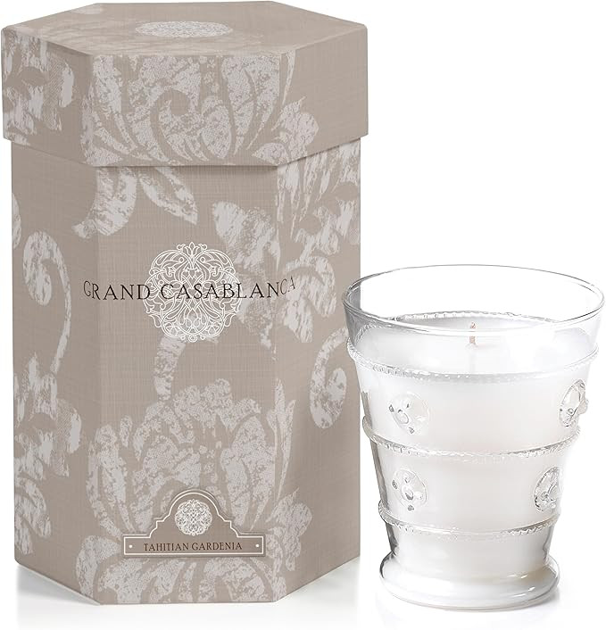 Zodax Grand Casablanca Glass Jar Scented Candle Trio for Home Decor - Ideal for Kitchen and Bathr... | Amazon (US)