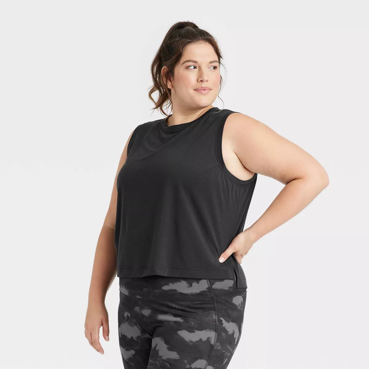 Women's Cropped Active Tank Top - All In Motion™ | Target