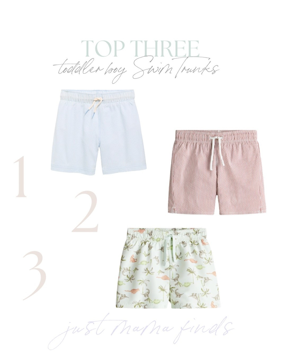 Top 3 toddler boy swim trunks! 

#LTKKids #LTKSeasonal #LTKBaby