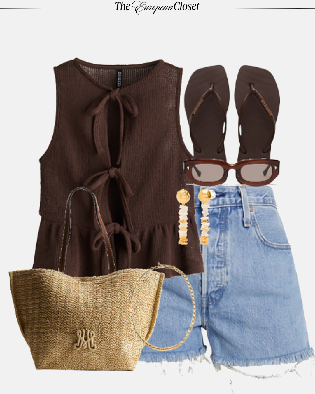 denim shorts outfit idea 

 #LTKSeasonal #LTKU #LTKStyleTip