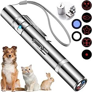 Cyahvtl Laser Pointer, Cat Toys for Indoor Cats, Kitten Dog Laser Pen Toy, Red Dot LED Light Poin... | Amazon (US)