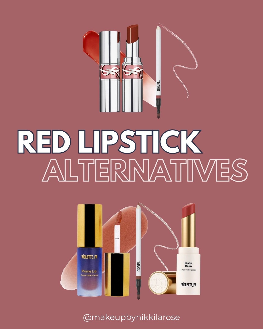 If you have been searching for a Red alternative, check these beautiful shades out! Become a beauty inside member today and enjoy free, same day delivery options with code “QUICKGIFTS” ! @sephora #sephora #sephorapartner #sephora 