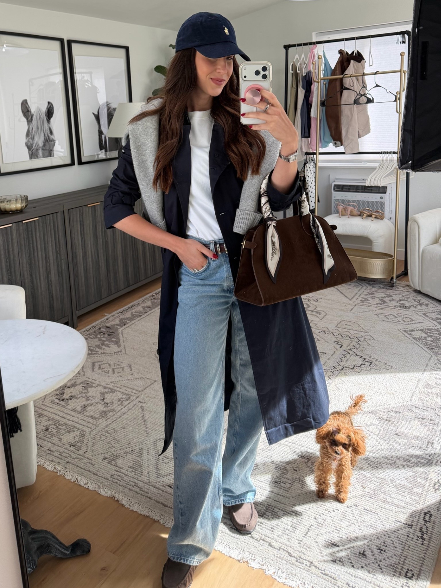 fall outfit with this gorg trench coat I just got in 🤌🏻 

Shirt: M
Denim: 27
Trench: S

#LTKgrwm #LTKootd #LTKSeasonal