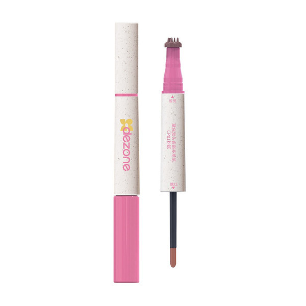 DEZONE - Dual-Ended Multi-Use Freckles & Blush Pen - 4g+1ml - CP01 Sakura Pink | Stylevana