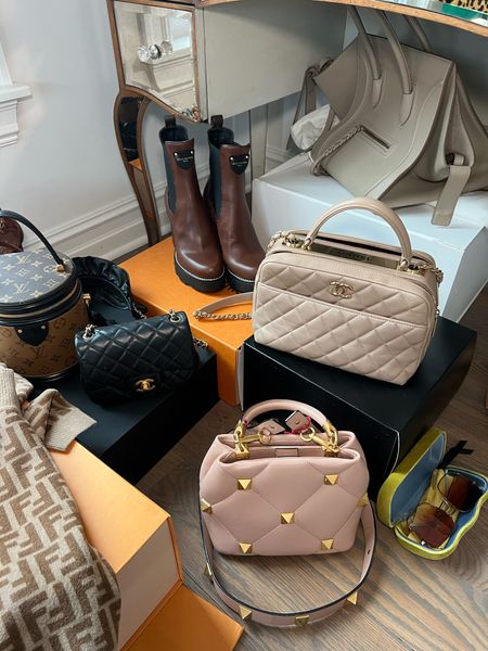 The Real Real, vintage handbags, Chanel purse, Louis Vuitton boots, Louis Vuitton, pre loved bags, authentic handbags, emily Ann Gemma, designer purse 

#LTKstyletip #LTKshoecrush #LTKitbag