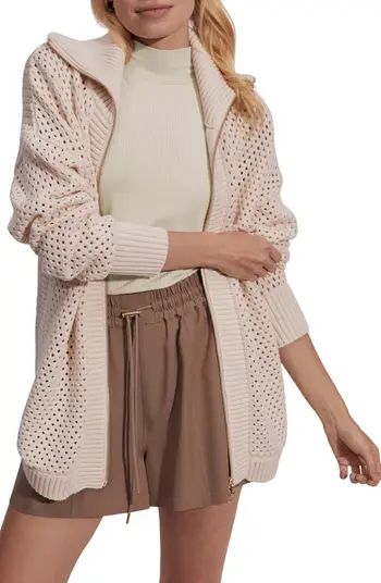 Varley Finn Longline Knit Jacket | Nordstrom | Nordstrom