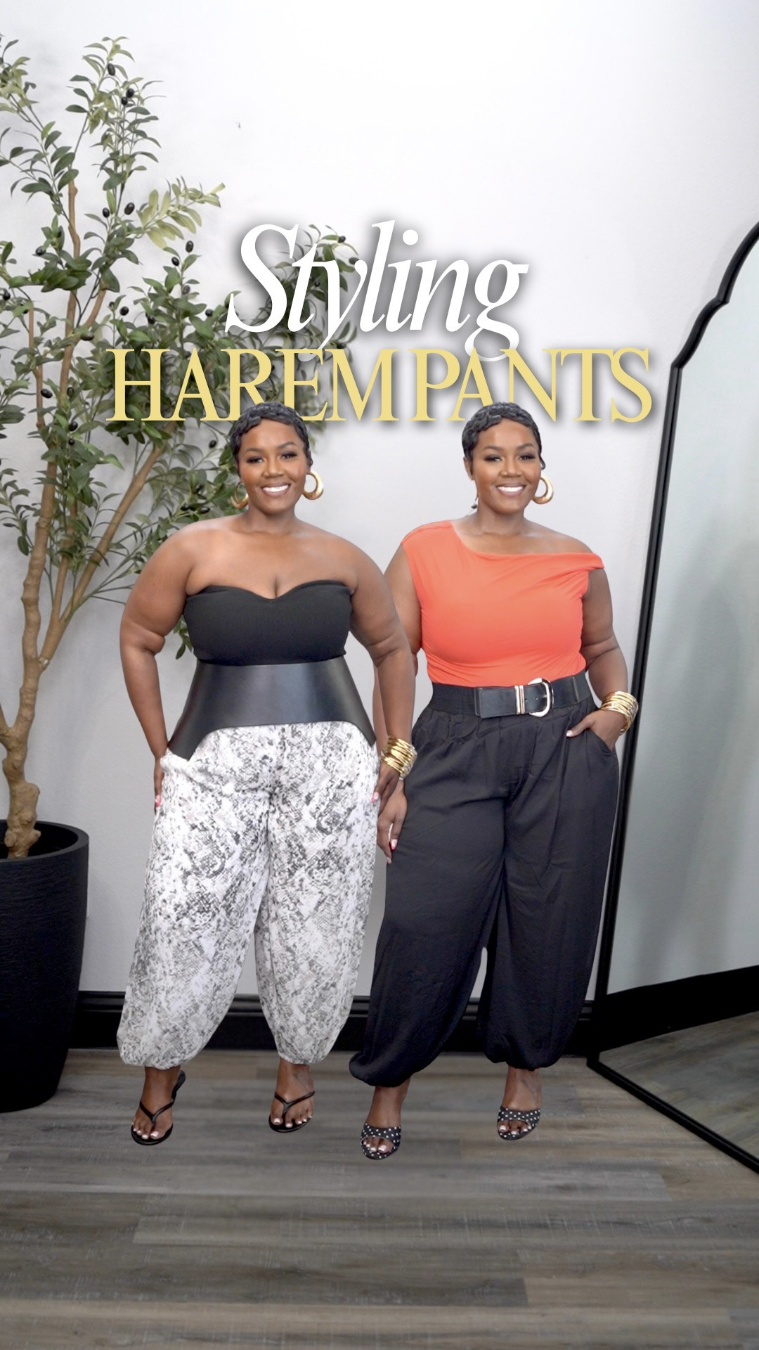 Styling Harem Pants