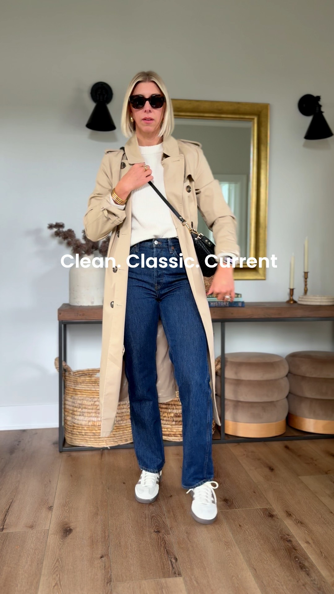 Clean. Classic. Current.
The “everyday upgrade” jean I reach for when I want ease + structure in one.

Westing my tts 28 in these high rise- straight leg jeans. 
I’m 5’10” for height reference. 
Pair these jeans with sneakers or loafers or boots- they truly go with all the shoes!

#LTKStyleTip #LTKOver40 #LTKWorkwear