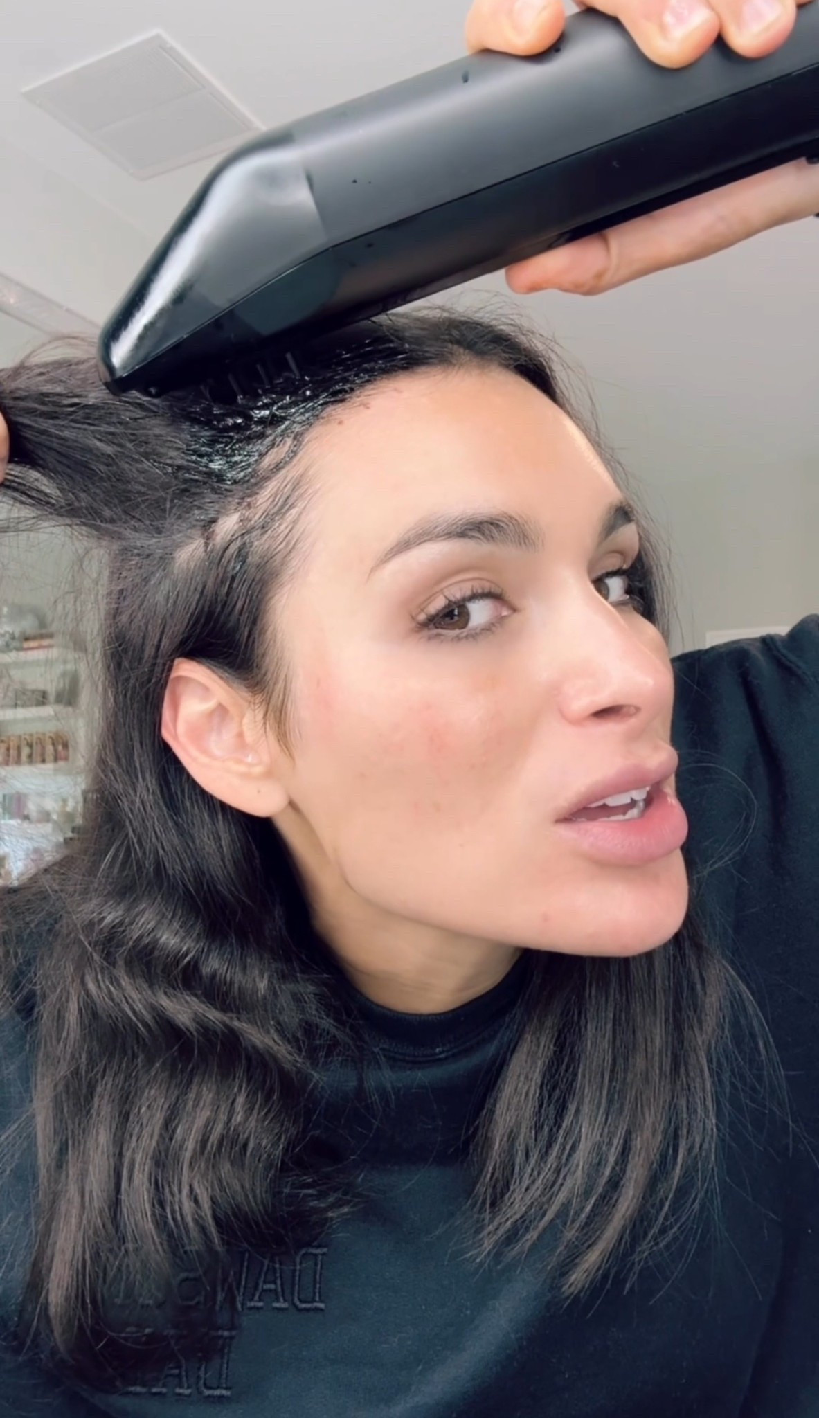 My favorite hair hack! #colorsonic #lorealparispartner #haircolor #colorsonicpartner