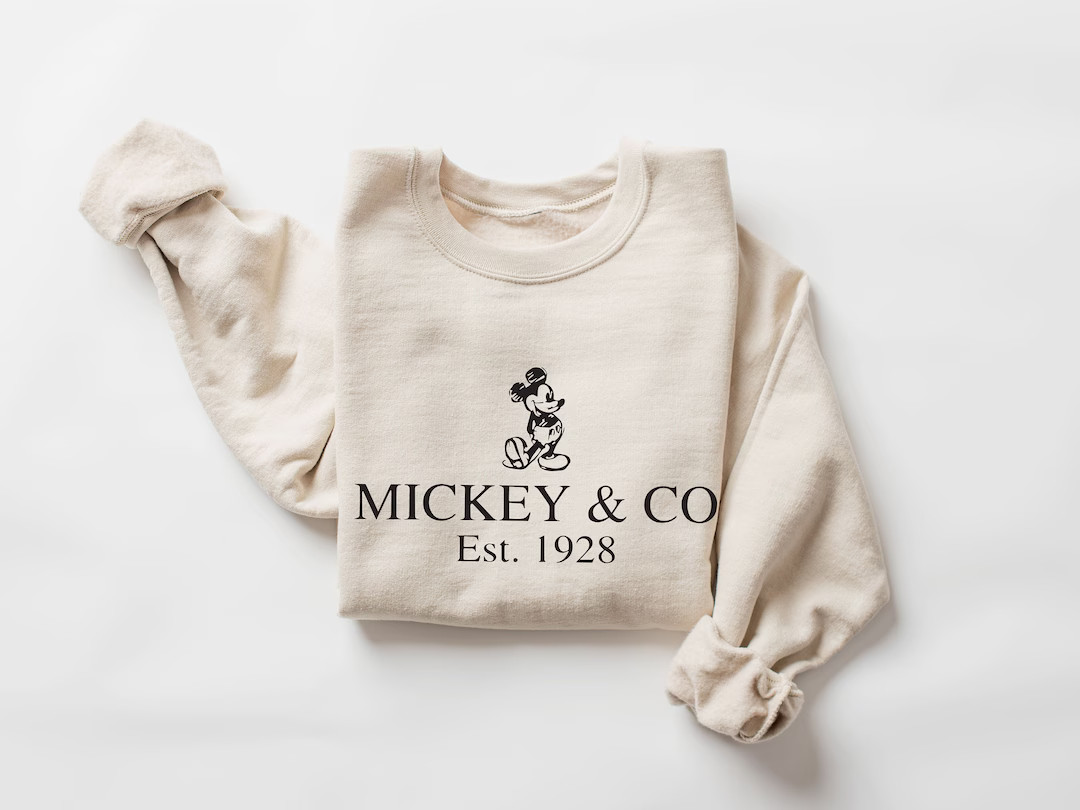 Mickey & Co Sweatshirt,disney Shirts,disney Sweatshirts,dısney Trıp Sweater,disney Friends Shir... | Etsy (US)