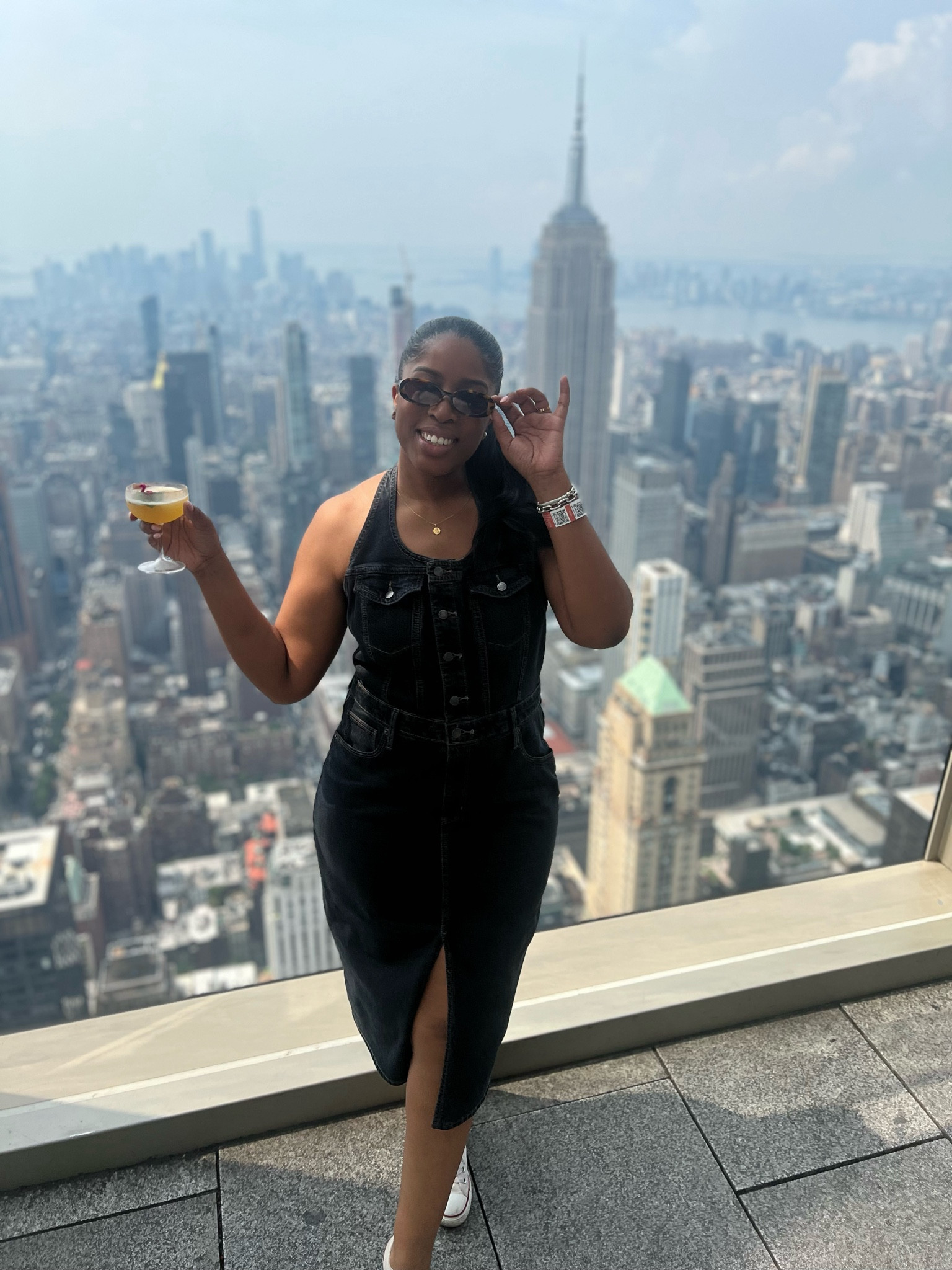 Favorite denim dress. 